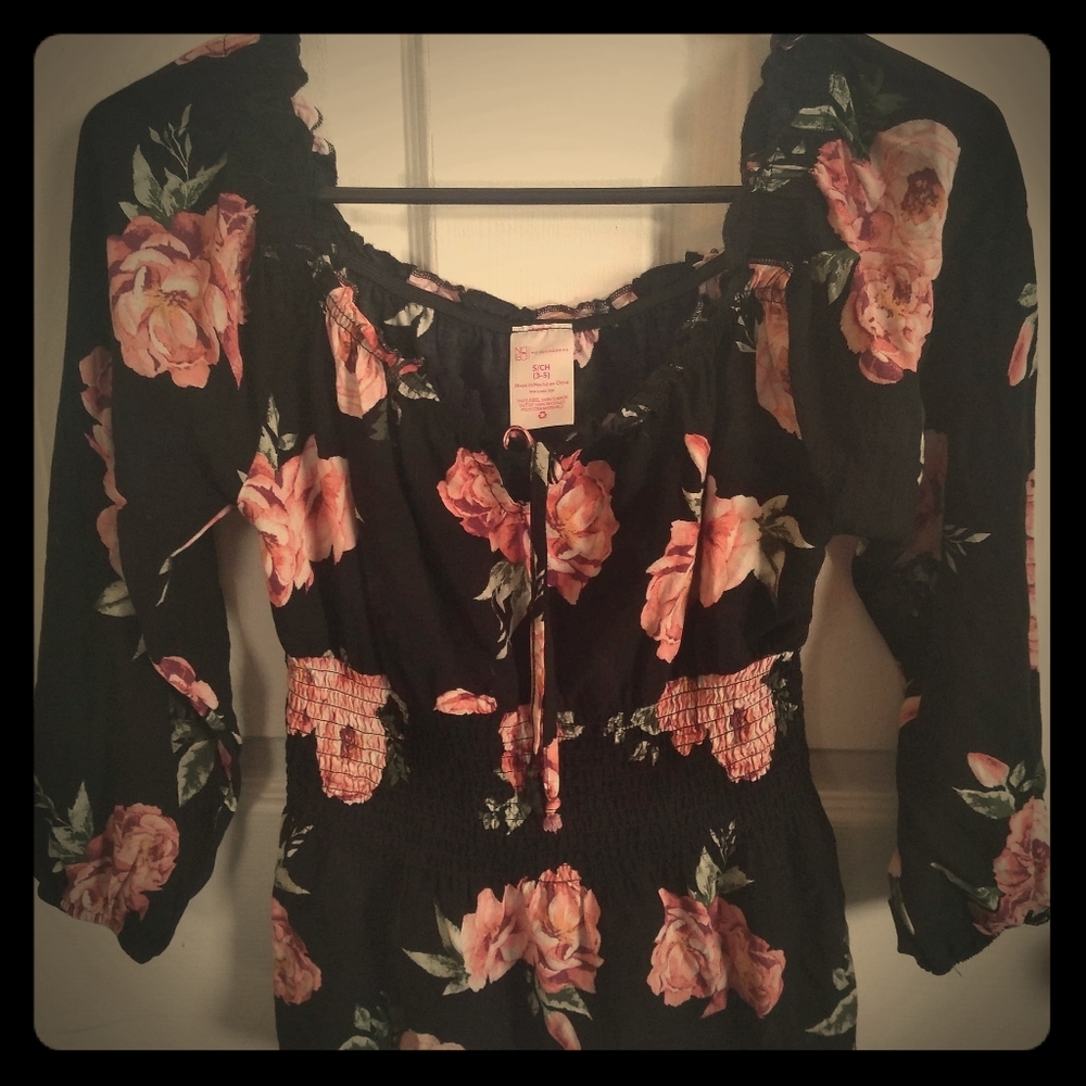 Crop top blouse